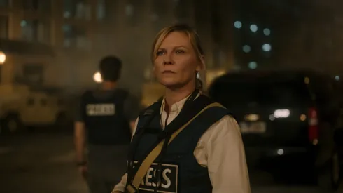 Kirsten Dunst in Civil War.