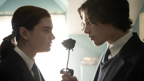 Simone Baldasseroni and Caterina Ferioli in The Tearsmith.