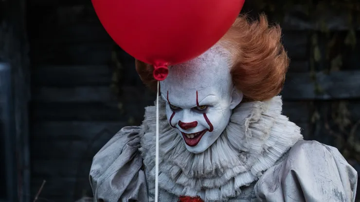 Bill Skarsgård in It.