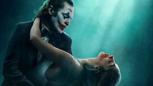 Joaquin Phoenix and Lady Gaga in Joker: Folie à Deux.