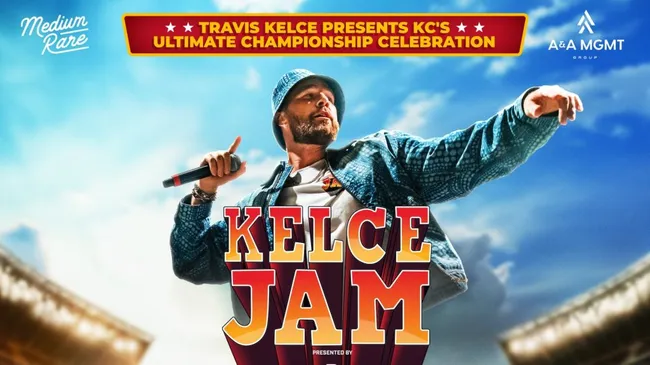 Travis Kelce for 2024 Kelce Jam. (Source: @@KelceJam)
