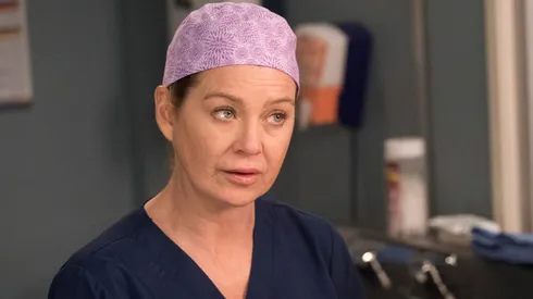 Ellen Pompeo in Grey's Anatomy.