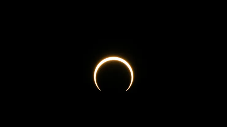 An annular solar eclipse