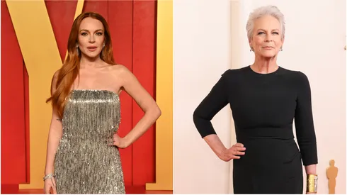 Lindsay Lohan and Jamie Lee Curtis