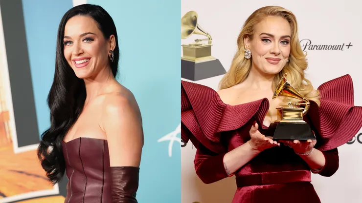 Adele at the 65th GRAMMY Awards — Katy Perry attends the "American Idol" Season 22 Top 10 Event.