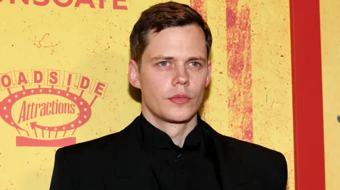 Bill Skarsgård attends the "Boy Kills World" US Premiere at SVA Theater on April 23, 2024.
