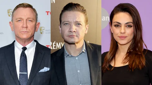 Daniel Craig, Jeremy Renner and Mila Kunis