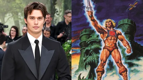 Nicholas Galitzine attends The 2024 Met Gala Celebrating "Sleeping Beauties: Reawakening Fashion" — He-Man in Masters of the Universe.