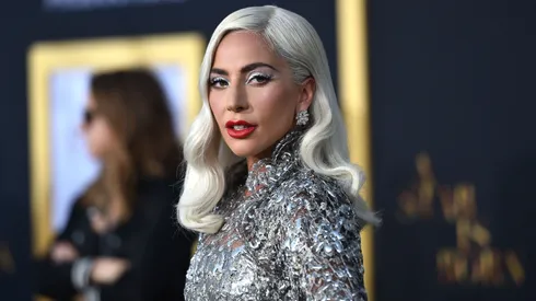 Lady Gaga arrives at the Premiere Of Warner Bros. Pictures' 'A Star Is Born' at The Shrine Auditorium on September 24, 2018.