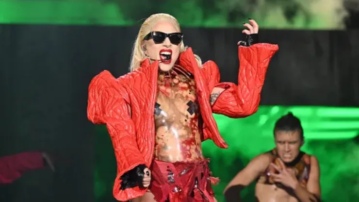 Lady Gaga in "Gaga Chromatica Ball".