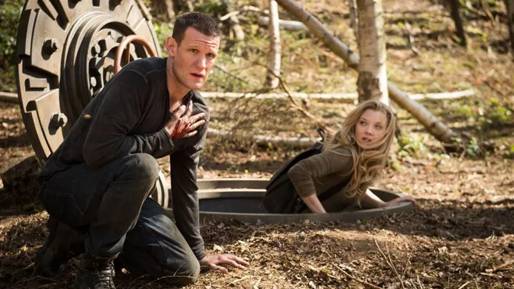 Matt Smith and Natalie Dormer in Patient Zero.