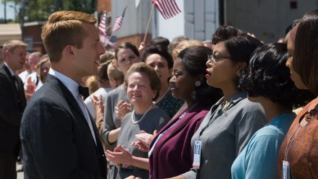 Taraji P. Henson, Octavia Spencer, Glen Powell and Janelle Monáe