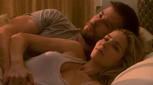 Elsa Pataky and Chris Hemsworth in 12 Strong.