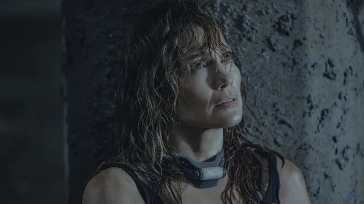 Jennifer Lopez in Atlas.