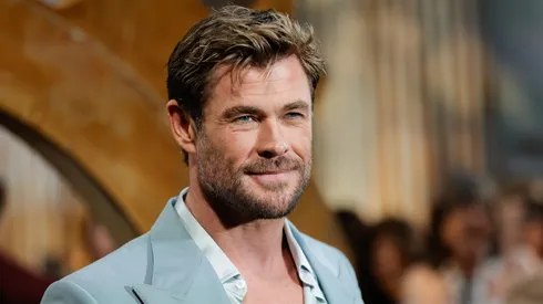 Chris Hemsworth attends the UK premiere of "Furiosa: A Mad Max Saga" at the BFI IMAX Waterloo on May 17, 2024.