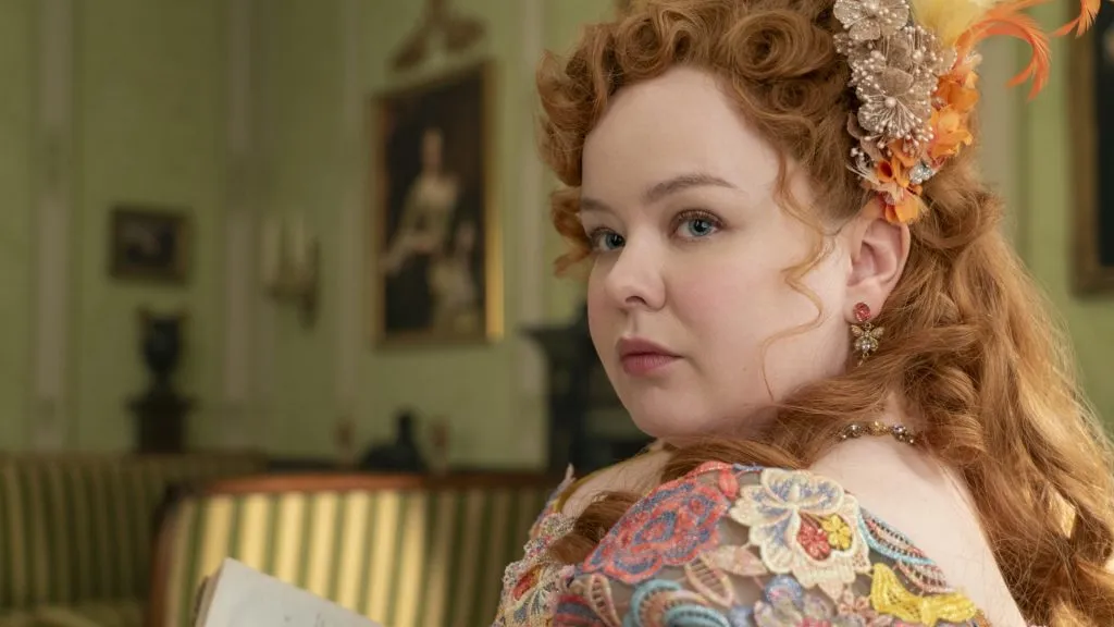 Nicola Coughlan in Bridgerton, Season 3 – Part 1. (Source: IMDb)