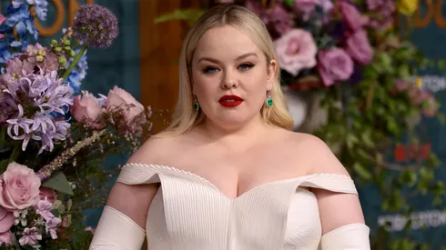 Nicola Coughlan attends Netflix's "Bridgerton" Season 3 World Premiere in NYC.