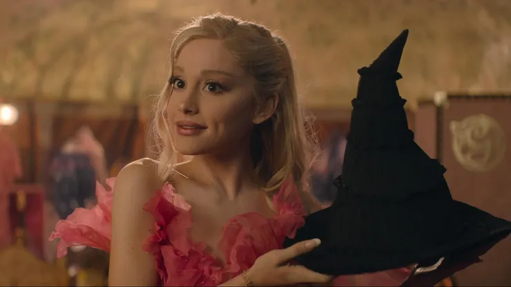 Ariana Grande in Wicked.