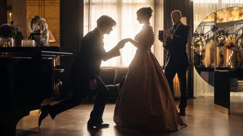 Harriet Herbig-Matten and Damian Hardung in Maxton Hall.