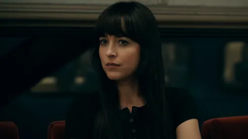 Dakota Johnson in Madame Web.