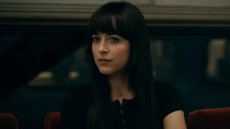 Dakota Johnson in Madame Web.