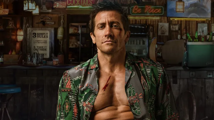 Jake Gyllenhaal in Road House.