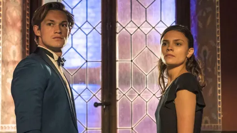 Damian Hardung and Harriet Herbig-Matten in "Maxton Hall: The World Between Us"