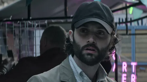 Penn Badgley in You, Season 4 - "Joe Takes a Holiday" episode.
