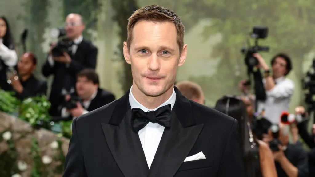 Alexander Skarsgård attends The 2024 Met Gala Celebrating “Sleeping Beauties: Reawakening Fashion”. (Source: Dia Dipasupil/Getty Images)