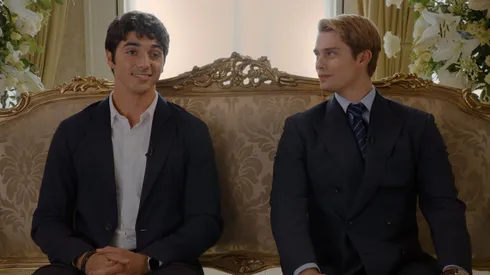 Taylor Zakhar Perez and Nicholas Galitzine in Red, White & Royal Blue.