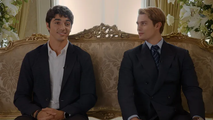 Taylor Zakhar Perez and Nicholas Galitzine in Red, White & Royal Blue.