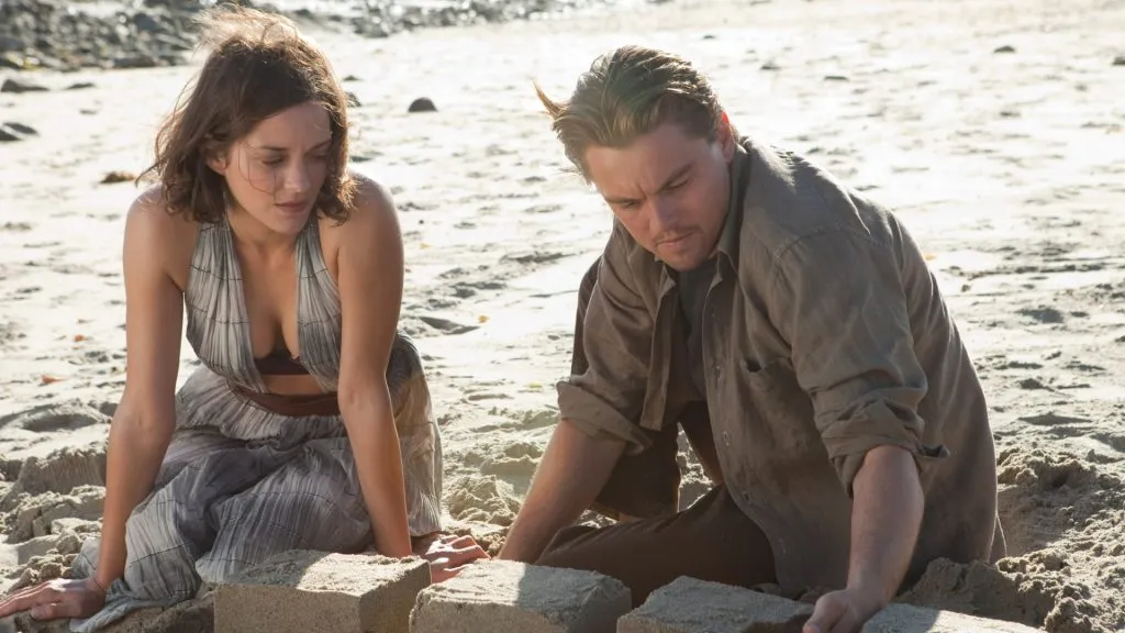 Leonardo DiCaprio and Marion Cotillard