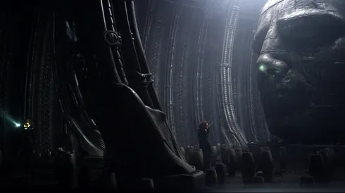 Noomi Rapace in Prometheus.