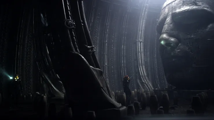 Noomi Rapace in Prometheus.