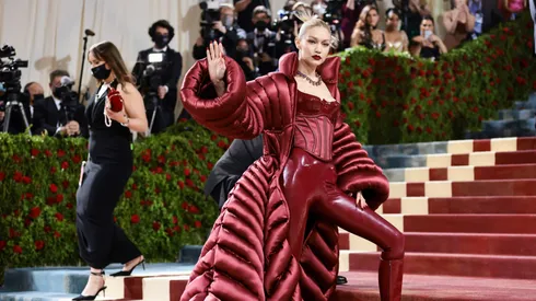 Gigi Hadid attends the 2022 Met Gala