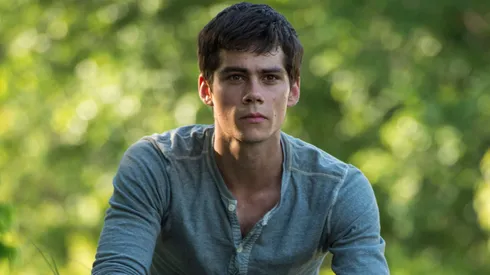 Dylan O'Brien in The Maze Runner.