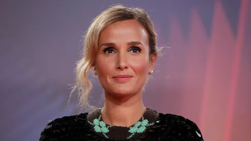 Director and screenwriter Julia Ducournau attends the "Titane" UK Premiere during the 65th BFI London Film Festival at The Royal Festival Hall on October 09, 2021 in London, England.