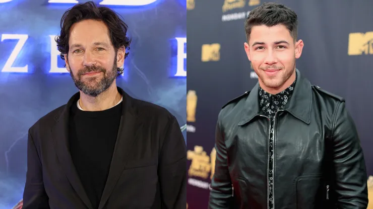 Paul Rudd at the London photocall of Columbia Pictures' Ghostbusters: Frozen Empire — Nick Jonas attends the 2018 MTV Movie And TV Awards.