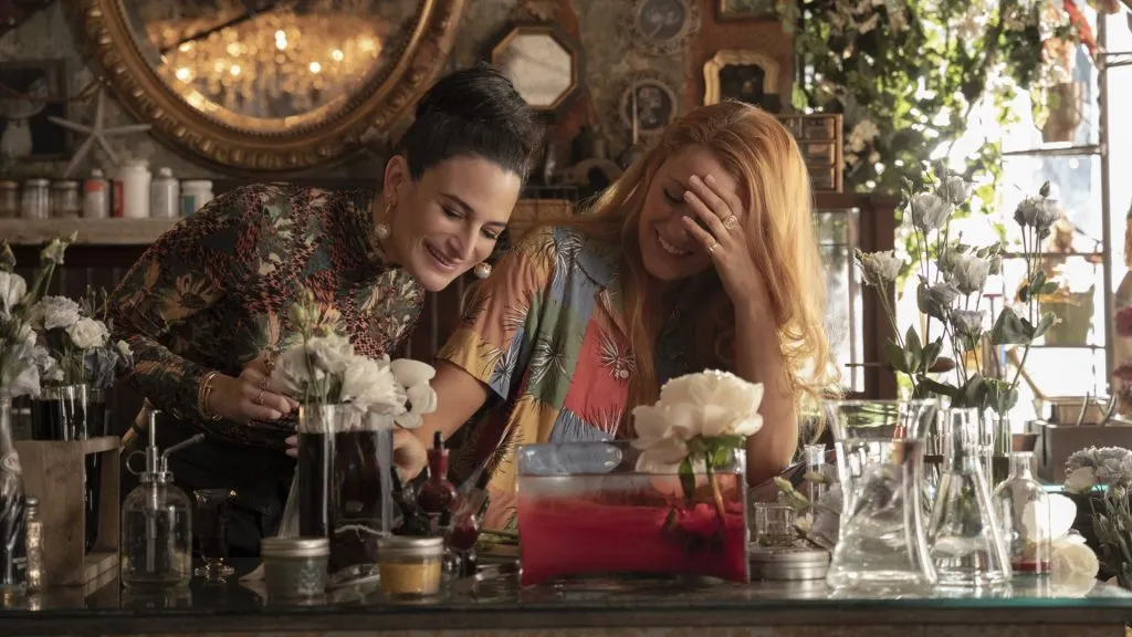 Blake Lively and Jenny Slate in It Ends with Us. (Source: IMDb)