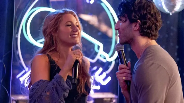 Blake Lively and Justin Baldoni in It Ends With Us.