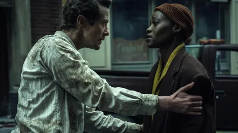 Lupita Nyong'o and Joseph Quinn in A Quiet Place: Day One.