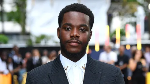 Josh Tedeku attends the UK premiere of "Supacell" at Odeon Luxe West End on June 24, 2024 in London, England.