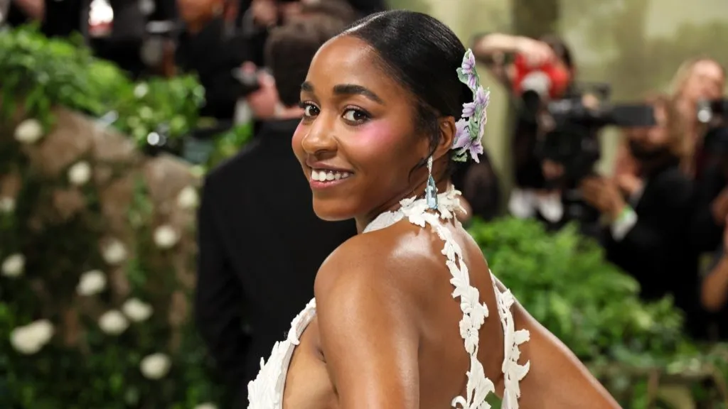 Ayo Edebiri attends The 2024 Met Gala Celebrating “Sleeping Beauties: Reawakening Fashion”. (Source: Dia Dipasupil/Getty Images)