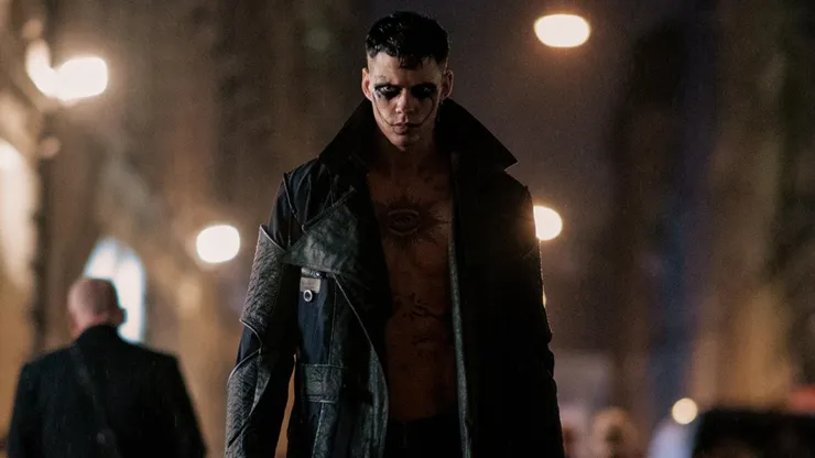 Bill Skarsgård in The Crow.