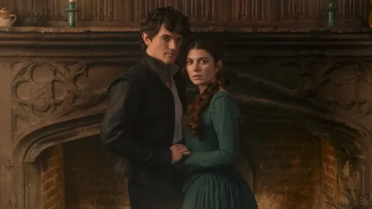 Emily Bader and Edward Bluemel in "My Lady Jane".