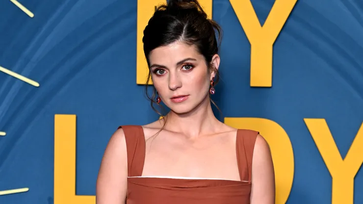 Emily Bader attends the London Screening of Amazon Original series "My Lady Jane" ahead of its launch on Prime Video.