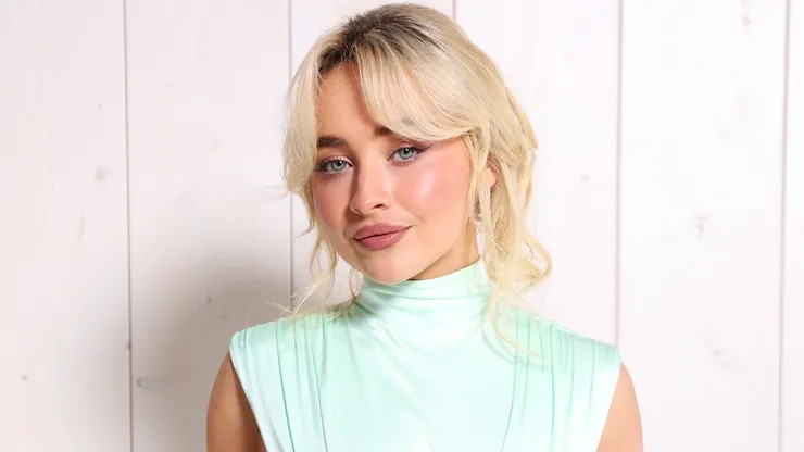 Sabrina Carpenter attends the Loewe Menswear Spring/Summer 2025 show.