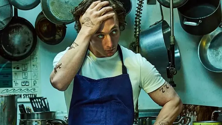 Jeremy Allen White in The Bear.