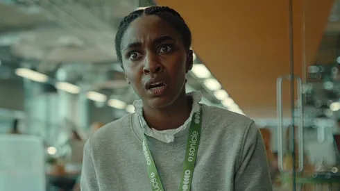 Ayo Edebiri in "Black Mirror".