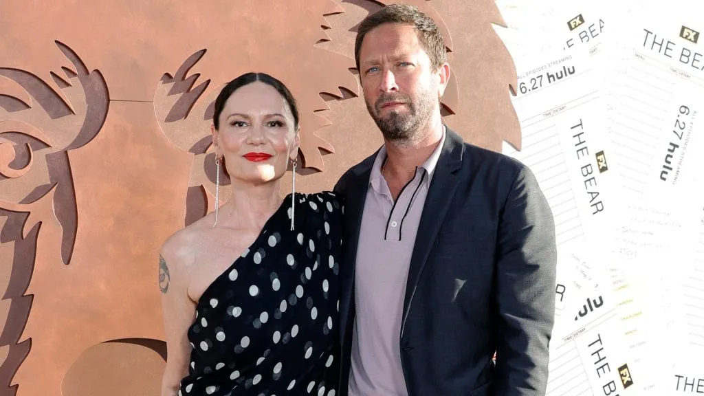 Yelena Yemchuk and Ebon Moss-Bachrach attend the Premiere for FX’s “The Bear” Season 3 at El Capitan Theatre on June 25, 2024. (Source: Frazer Harrison/Getty Images)